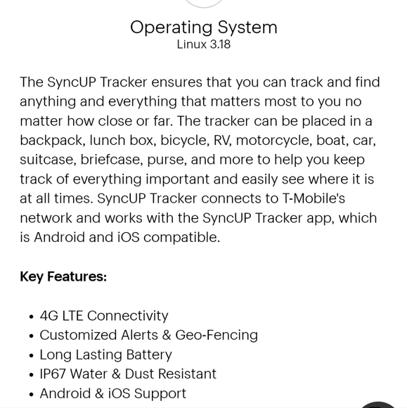 ☆ T-Mobile ☆ NIB SyncUP Tracker - Picture 6 of 10